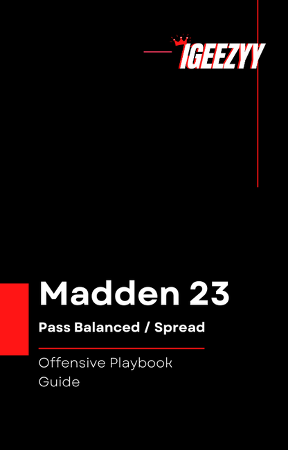 Madden 23 Pass Balanced / Spread Offensive Playbook Guide